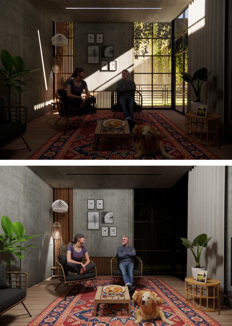 Farmhouse Daylight Render