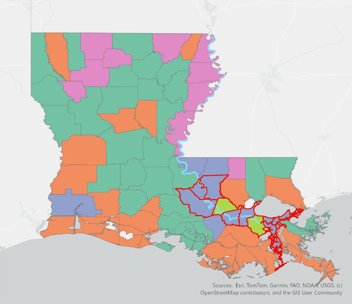 Multivariate Risk Cluster Map